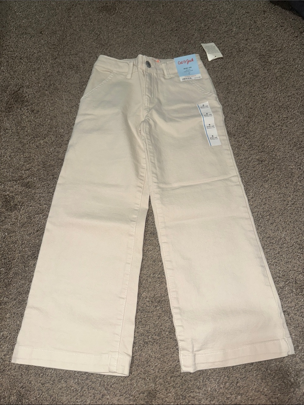 NWT Cat & Jack Wide-Leg Kids jeans